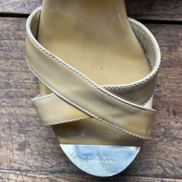 Jimmy Choo Wedges sz 38 1/2 incl orig box and dust bag - Picture 8 of 13